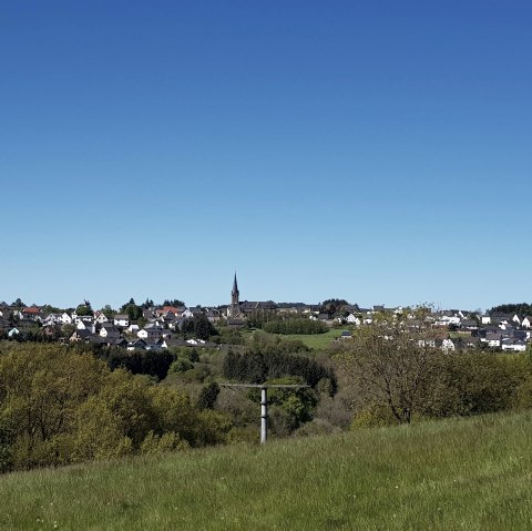 Blick auf Langenfeld, © Foto: Svenja Schulze-Entrup, Quelle: Touristik-Büro Vordereifel