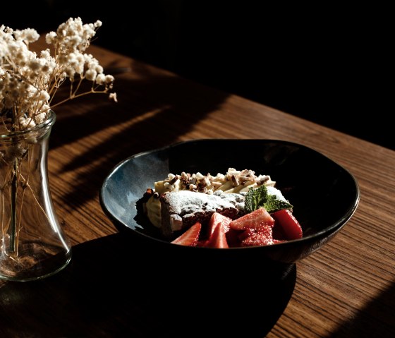 Dessert im Landhaus Eifelschenke, © VerBildLicht Fotografie