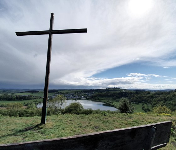 Maarkreuz Schalkenmehren, © GesundLand Vulkaneifel/D. Ketz