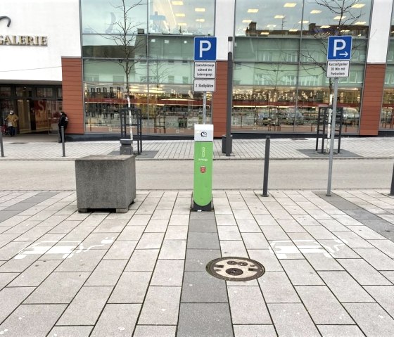 E-Tankstelle Schlossstraße, © Celine Junker