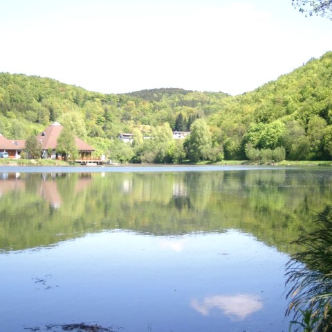 Riedener Seehütte, © VG Mendig/Neideck