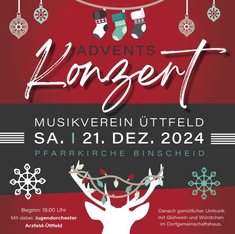 Adventskonzert, © MV Üttfeld