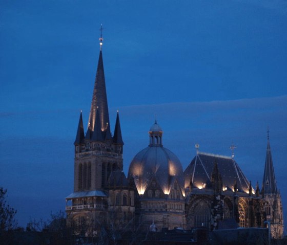 Aachener Dom in Abendstimmung, © seeblick-eifel.de