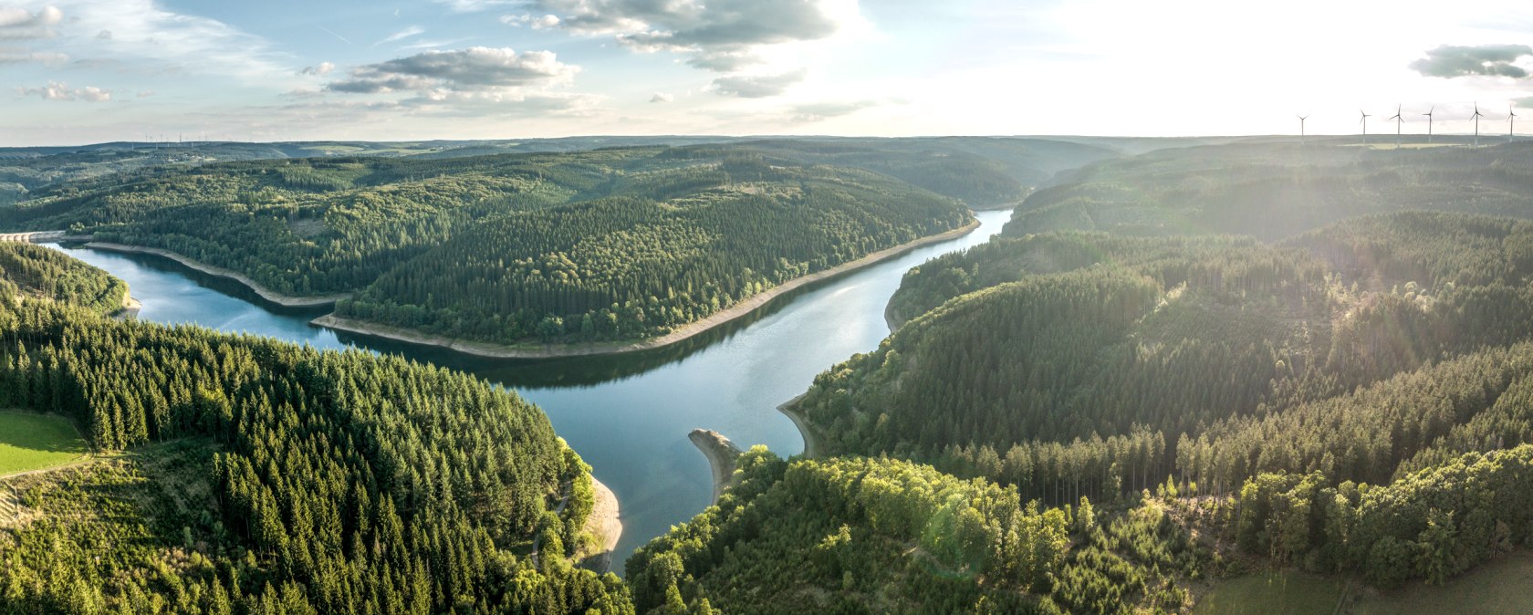 Oleftalsperre, © Eifel Tourismus GmbH, Dominik Ketz - finanziert durch REACT-EU