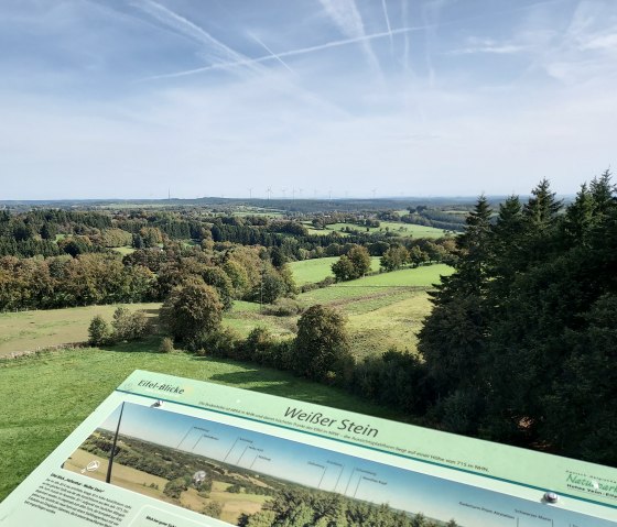 Blick vom Aussichtsturm Weißer Stein, © Sweco GmbH