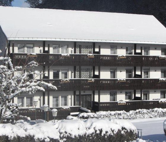 Appartementhaus im Winter, © EifelAdventures