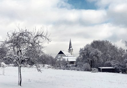 Weidingen im Winter, © Felsenland Südeifel Tourismus GmbH, AC Krebs