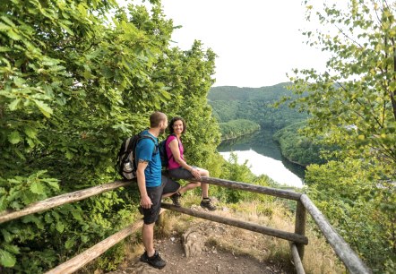 Rur-Olef-Route: Blick auf die Urfttalsperre im Nationalpark Eifel, © Eifel Tourismus GmbH, D. Ketz