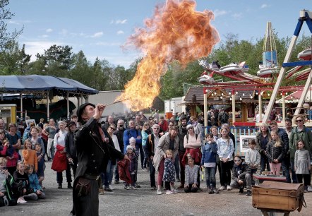 Jahrmarkt anno dazumal, © Hans-Theo Gerhards//LVR-Freilichtmuseum Kommern