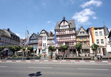 Marktplatz Häuserzeile, © Stadt Adenau