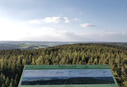 Eifel-Blick Zur Hardt/Aussichtsturm, Weinsheim, © Tourist-Information Prümer Land