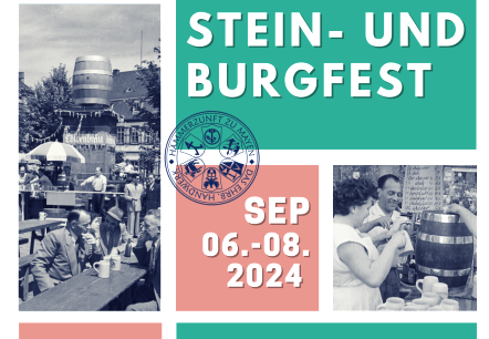 Plakat Stein- und Burgfest, © Stadt Mayen