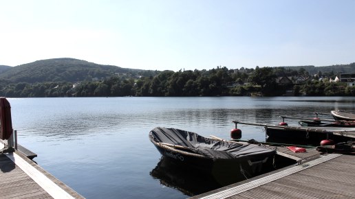 Bootsanleger am Staubecken, © Rureifel Tourismus e.V.