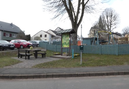 E-Bike-Ladestation Lasel Wanderparkplatz, © Tourist-Information Prümer Land