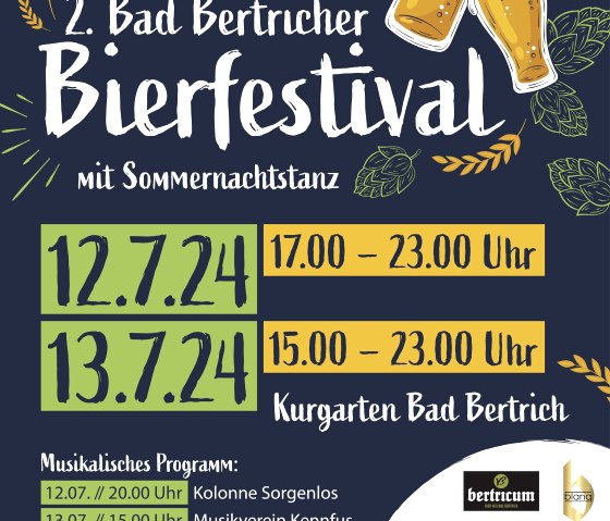 Plakat Bierfestival 24, © GesundLand Vulkaneifel GmbH