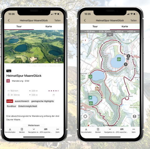 App Rheinland-Pfalz erleben: Tourendetails, © Rheinland-Pfalz Tourismus GmbH/ Outdooractive