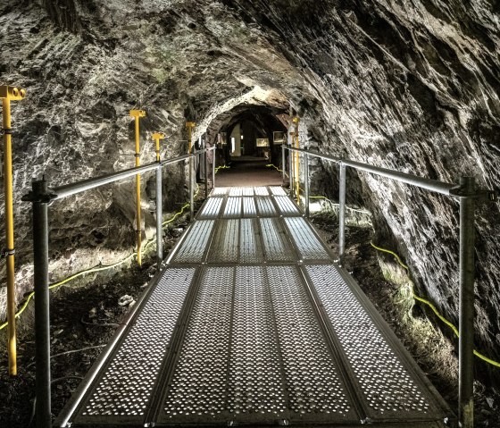 Stollen im Deutschen Schieferbergwerk, © Eifel Tourismus GmbH, D. Ketz