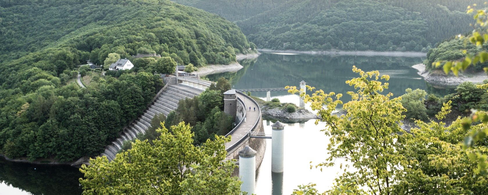 Urftstaumauer im Nationalpark Eifel, © Eifel Tourismus GmbH/D. Ketz