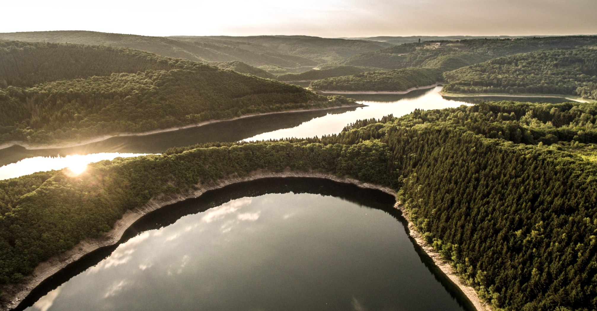 Urftseepanorama im Nationalpark Eifel, © Eifel Tourismus GmbH, D. Ketz