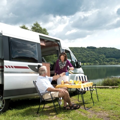 Wohnmobilstellplätze Eifel sind optimale Ausgangspunkte für Wanderungen und Radtouren in der Eifel., © Eifel Tourismus GmbH/D. Ketz