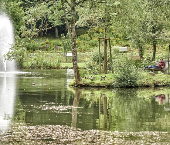 Die Seele baumeln lassen im Kurpark Daun, © Rheinland-Pfalz Tourismus GmbH/F. Tykowski