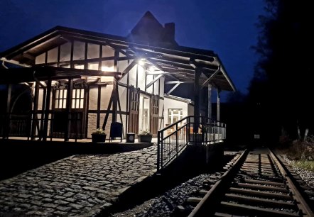 Museumsbahnhof Ahütte, © Museumsbahnhof Ahütte