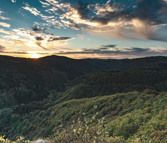 Sonnenuntergang am Nitzblick, © Laura Rinneburger