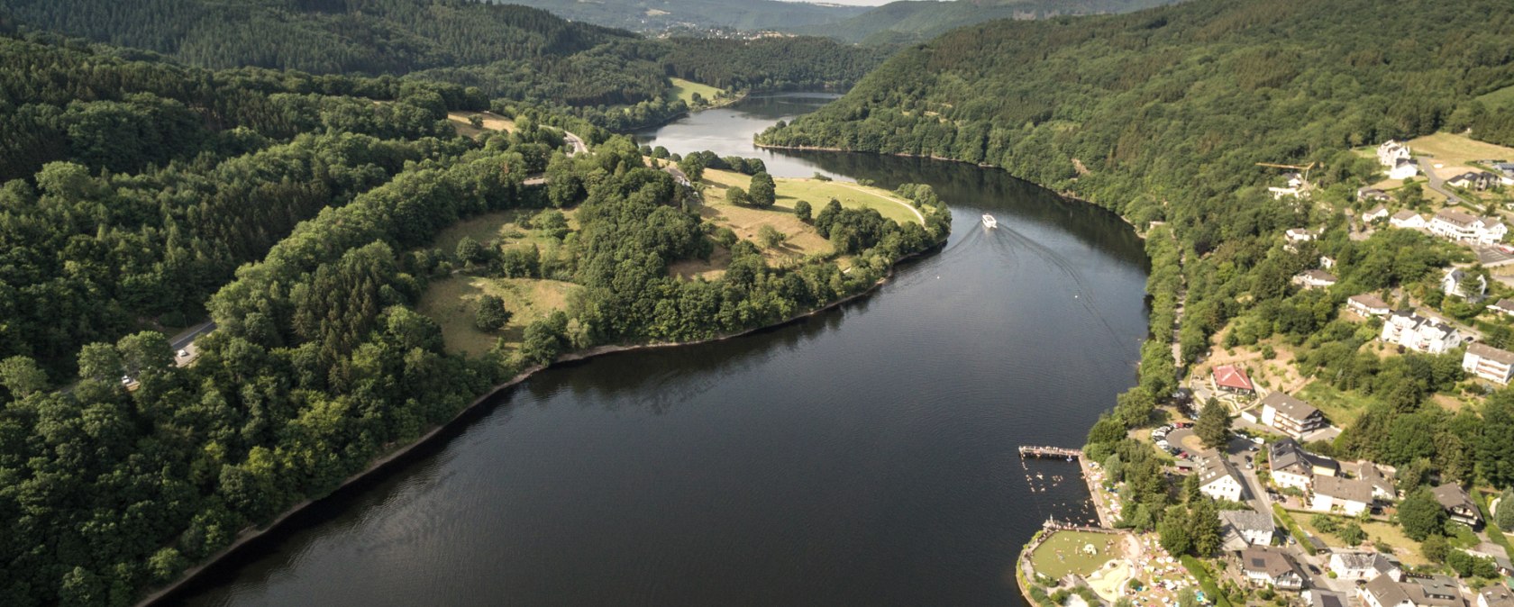 Blick auf Einruhr am Wildnis-Trail, © Eifel Tourismus GmbH, D. Ketz