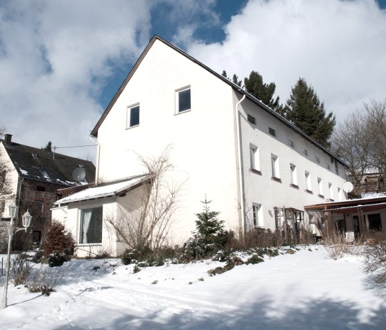 Villa Gockel im Schnee