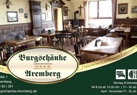 Burgschänke Aremberg, © Burgschänke Aremberg / Boes