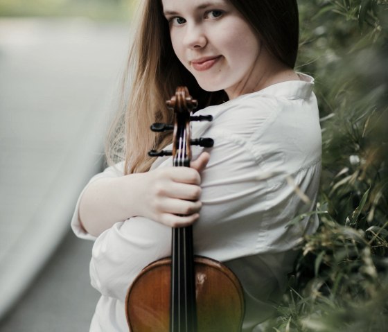 Mascha Wehrmeyer an der Violine, © Zusanna Specjal