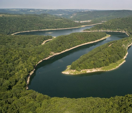 Blick auf den Urftsee im Nationalpark Eifel, © Eifel Tourismus GmbH, D. Ketz