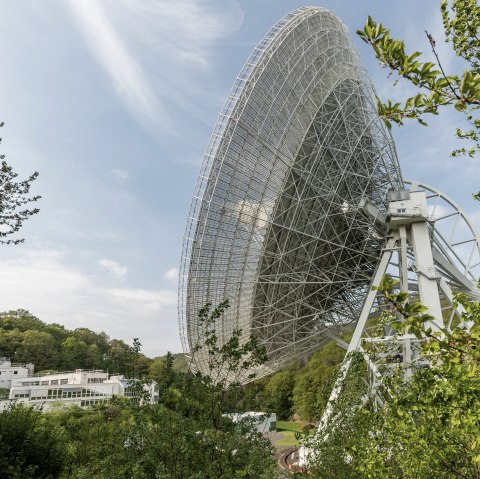 Effelsberg radiotelescoop, © Eifel Tourismus GmbH, AR - shapefruit AG