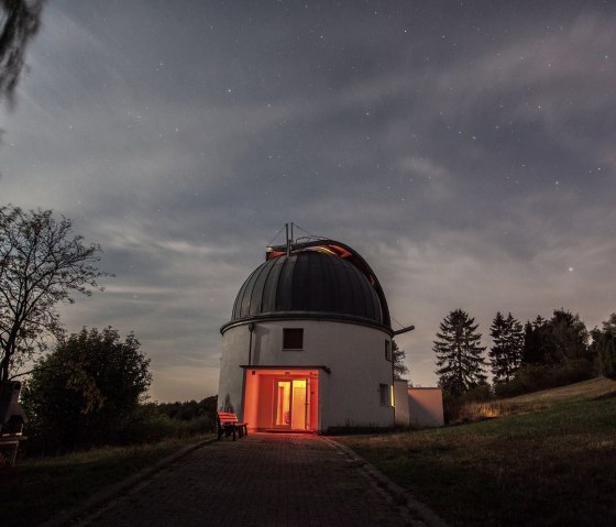 Hoher List im Dunkeln, © AVV Lars Mühlhoff