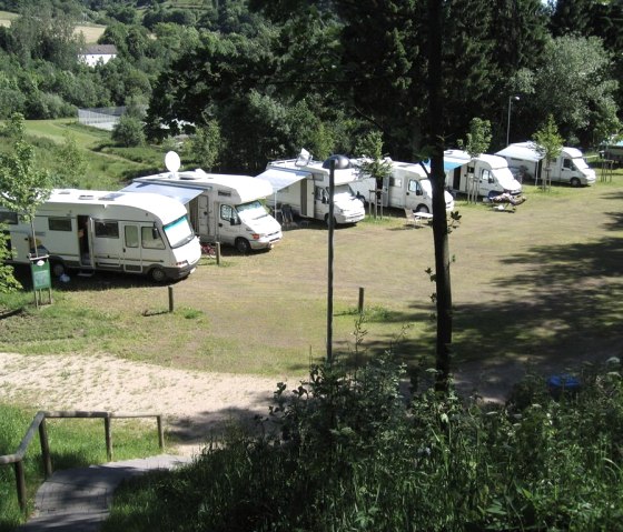 Wohnmobilhafen am Kronenburger See, © Tourist-Information Oberes Kylltal