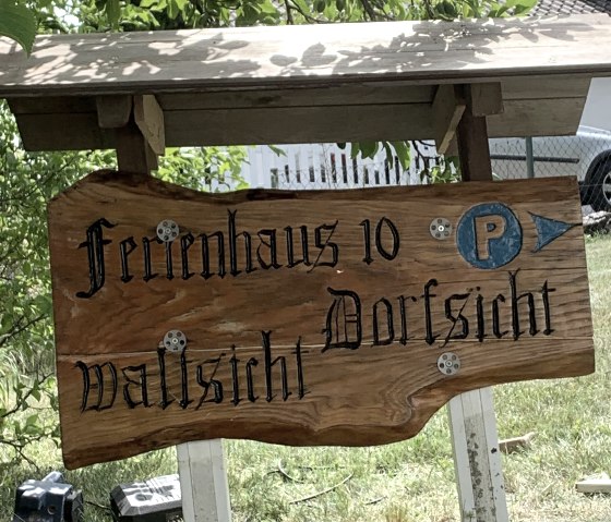 Schild Ferienwohnungen