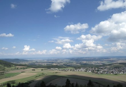 Ausblick vom Hochsimmerturm in Ettringen, © Foto: Svenja Schulze-Entrup, Quelle: Touristik-Büro Vordereifel