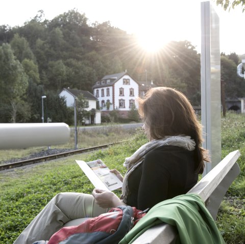 Gare pour vélos et randonneurs de Gemünd, © Roman Hövel