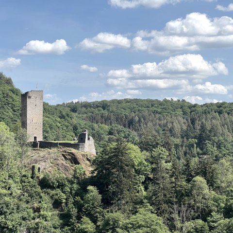 Uitzicht op het bovenste kasteel, © GesundLand Vulkaneifel GmbH