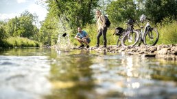 Kyll-radweg, Kurpark Stadtkyll, © Eifel Tourismus GmbH, Dominik Ketz