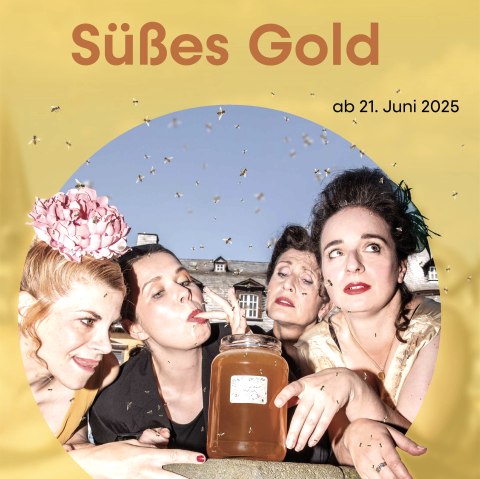 Plakat - Süßes Gold