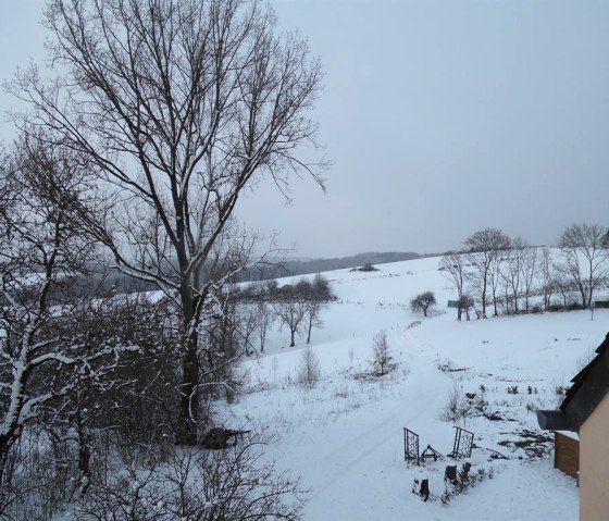 Winter-Blick ins Tal