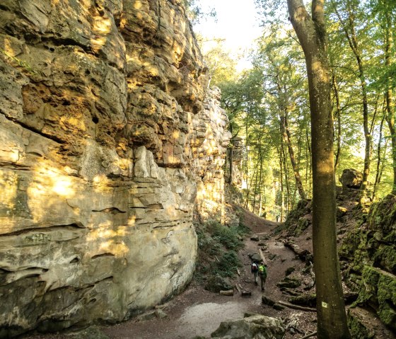 Felsenlandschaft in der Teufelsschlucht, © Eifel Tourismus GmbH, D. Ketz