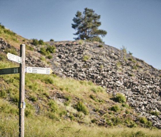 Hinweisschilder im Tal, © Schieferland Kaisersesch