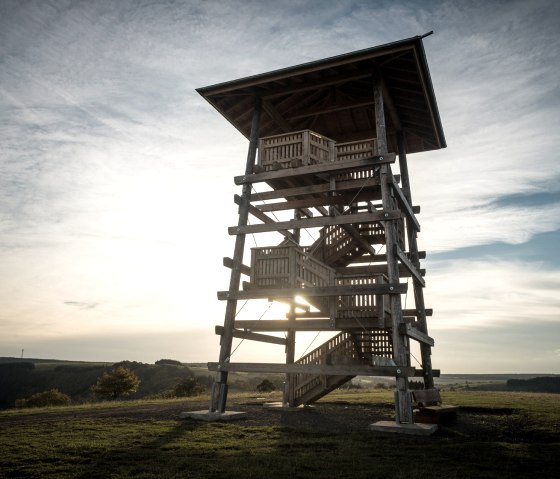 Aussichtsturm Landesblick Meerfelder Maar, © Eifel Tourismus GmbH, Dominik Ketz