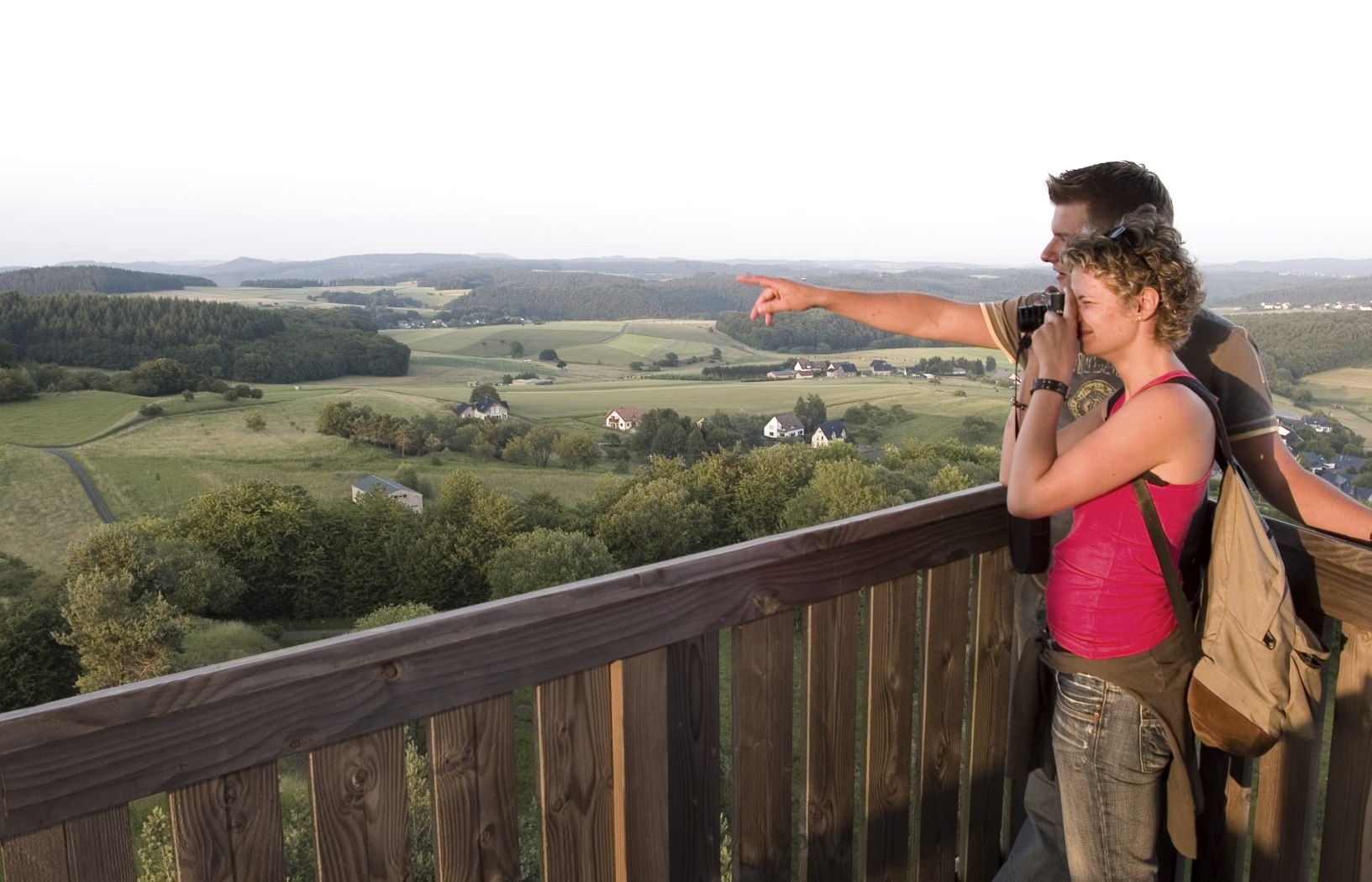 Ausblick vom Booser Eifelturm, © Traumpfade, Kappest