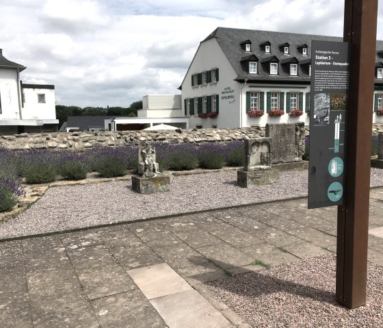 ArchäologischerParcours in Bitburg, © TI Bitburger Land