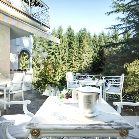 Terrasse Waldhotel Sonnora, © C.Arnoldi