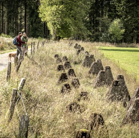 ET-2022-141-Hollerath-Panzersperren-Eifelspur Westwall-@Eifel Tourismus GmbH, Dominik Ketz, © Eifel Tourismus GmbH, Dominik Ketz - finanziert durch REACT-EU