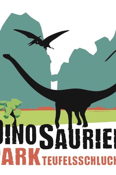 Dinosaurierpark Teufelsschlucht - Logo, © Felsenland Südeifel Tourismus GmbH